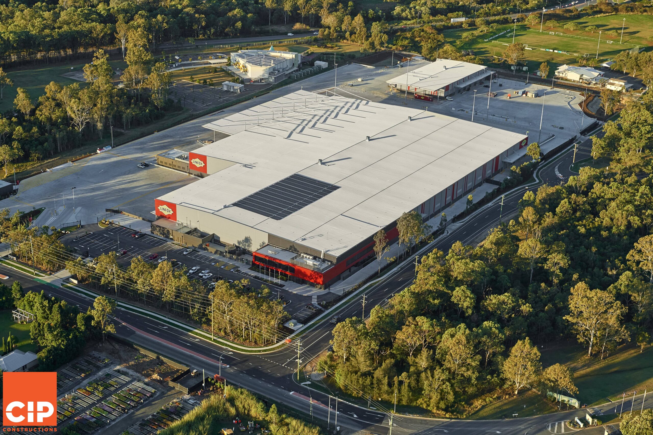 CIP Constructions Linfox Green Star sustainable 5 star