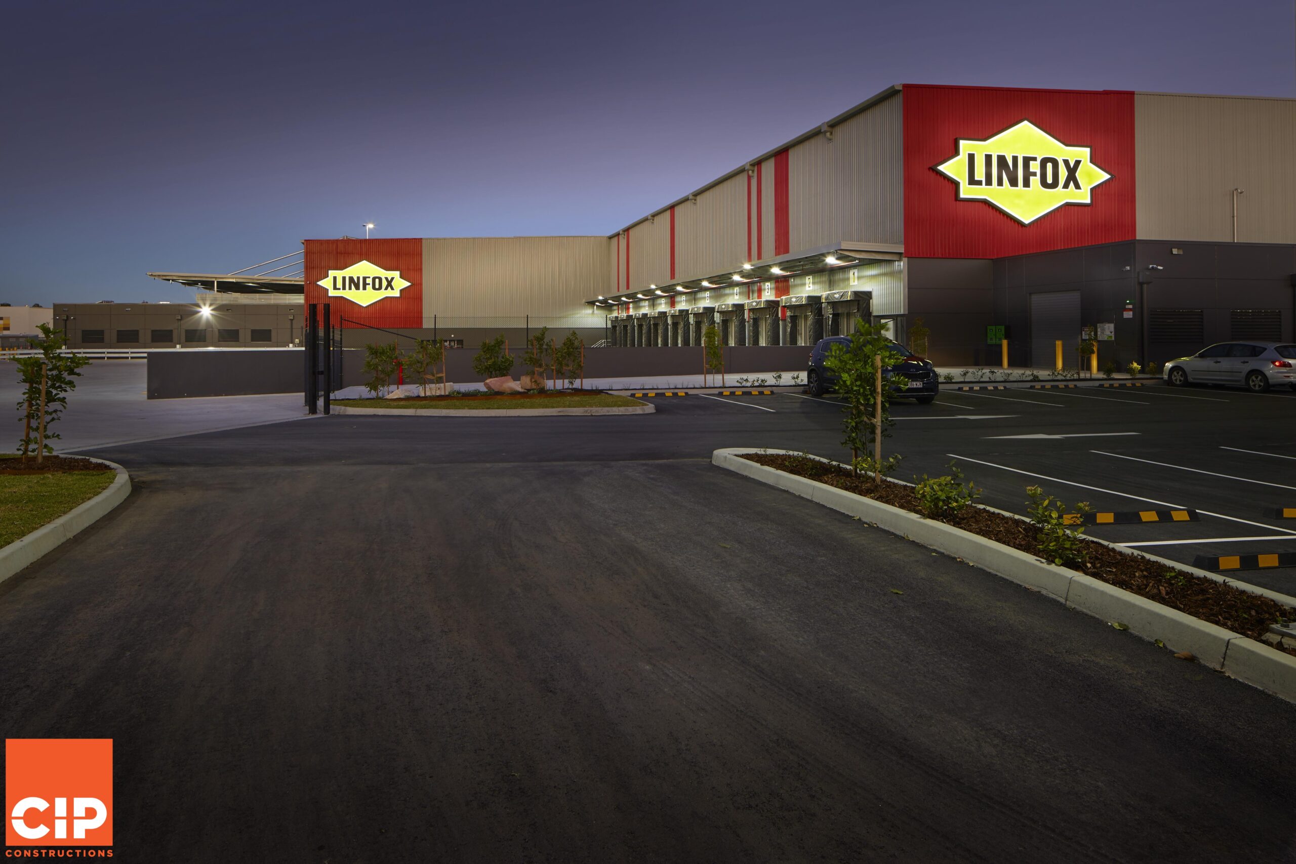 CIP Constructions Linfox Green Star sustainable 5 star environment