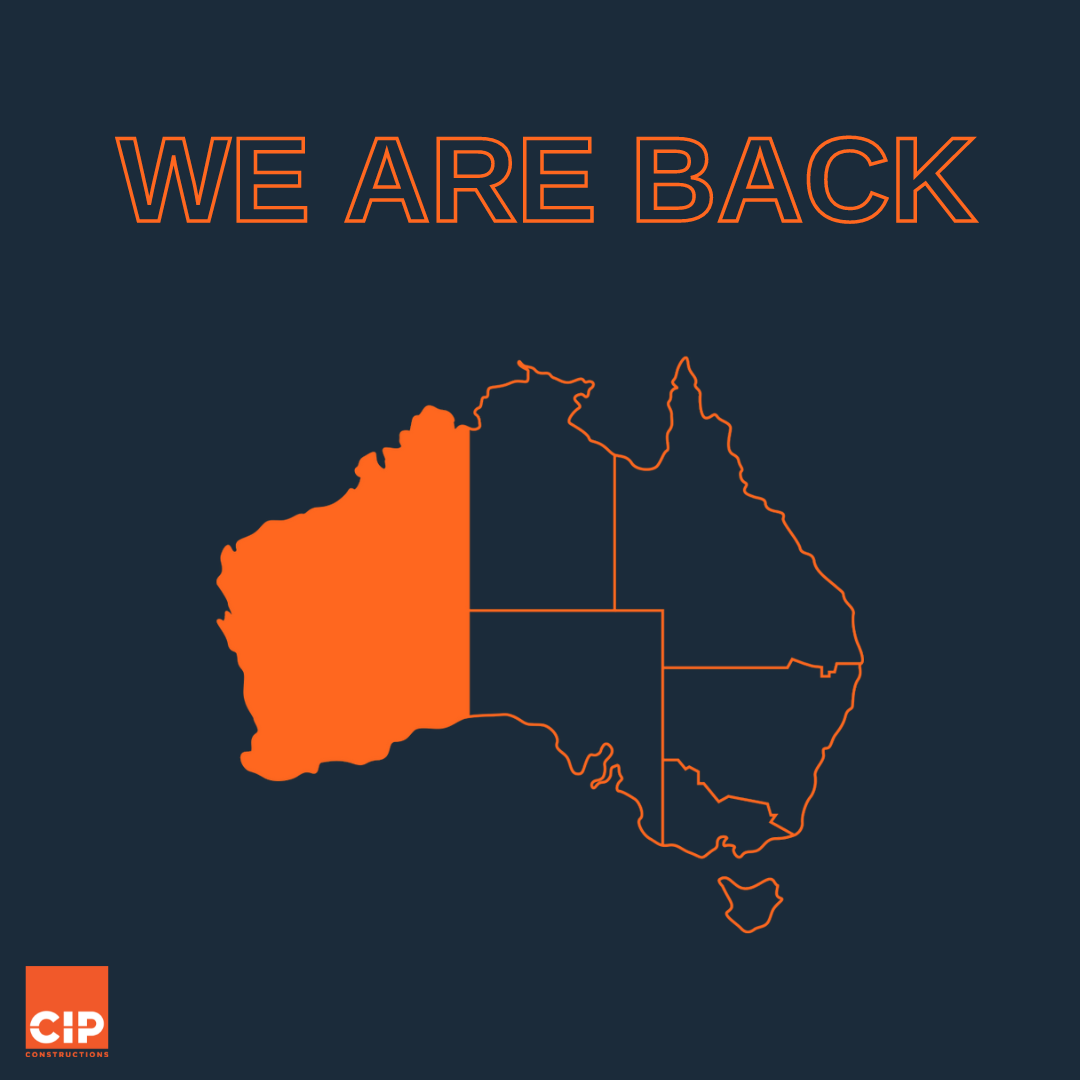CIP Constructions returning to Western Australia following competitive wins.