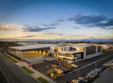 CIP Construction Project - Holman Industries arial view