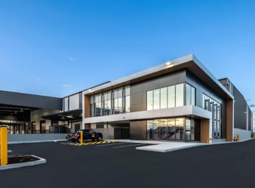 CIP Construction Project - Holman Industries front view