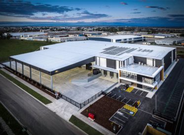 CIP Construction Project - Holman Industries arial view day time